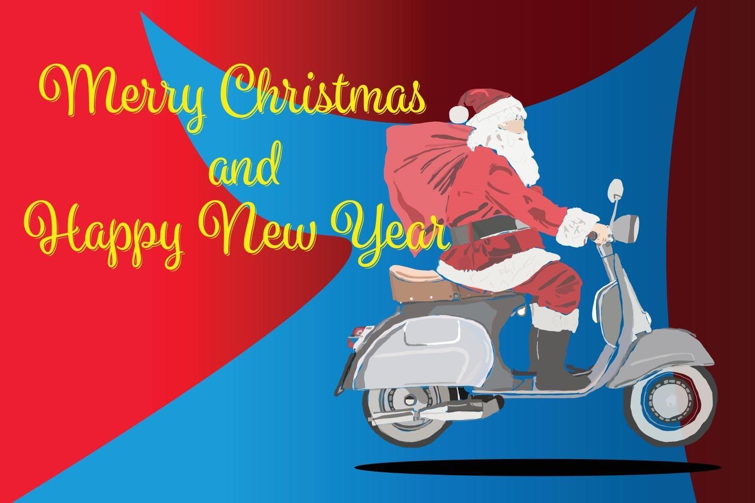 Merry Christmas Celebration Background vector