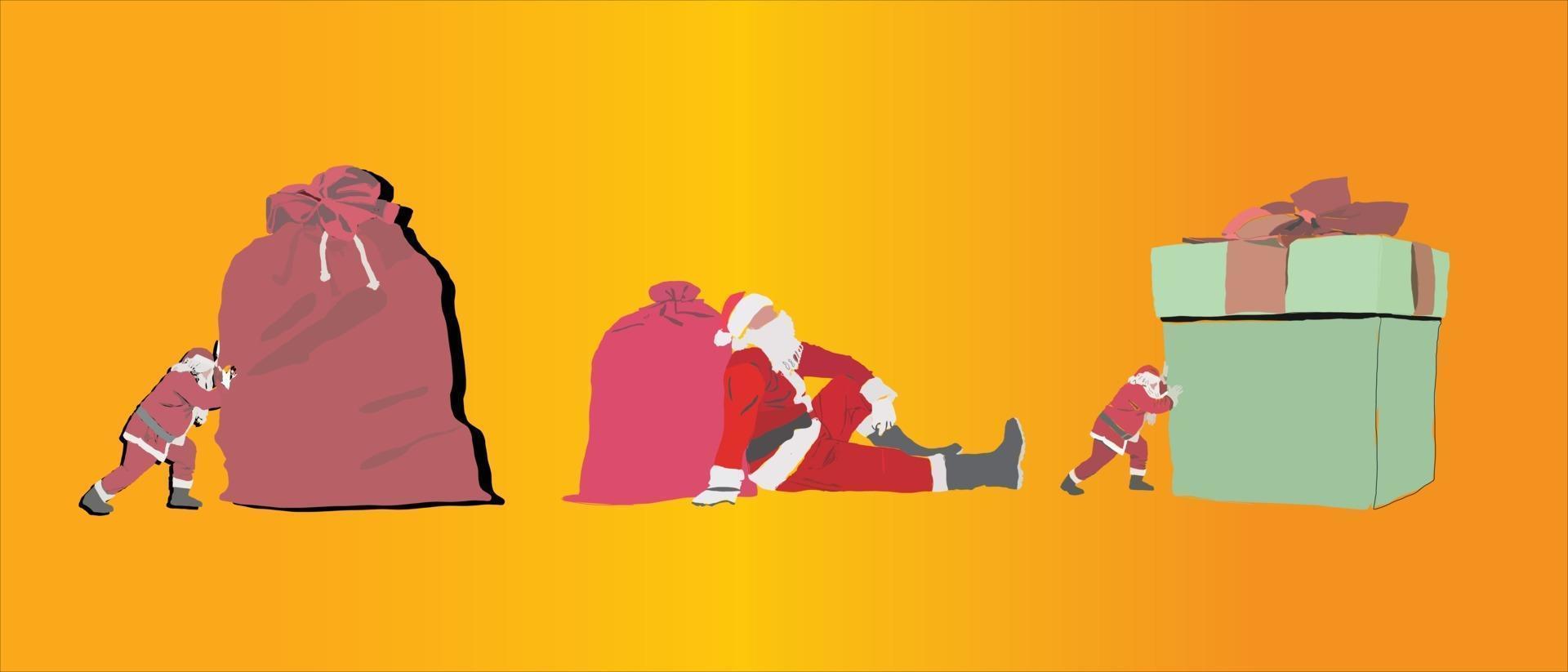 Merry Christmas Celebration Background vector