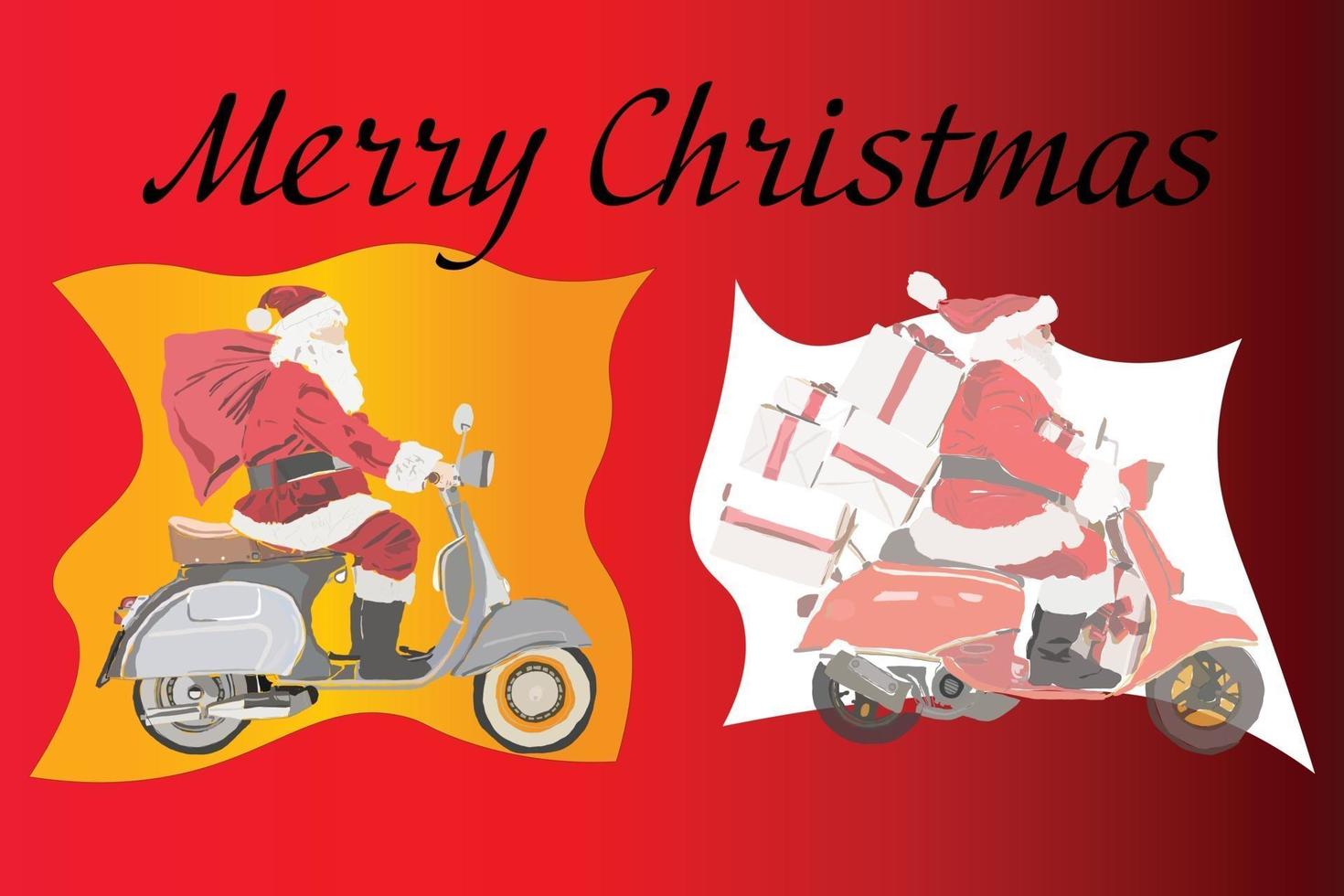Merry Christmas Celebration Background vector
