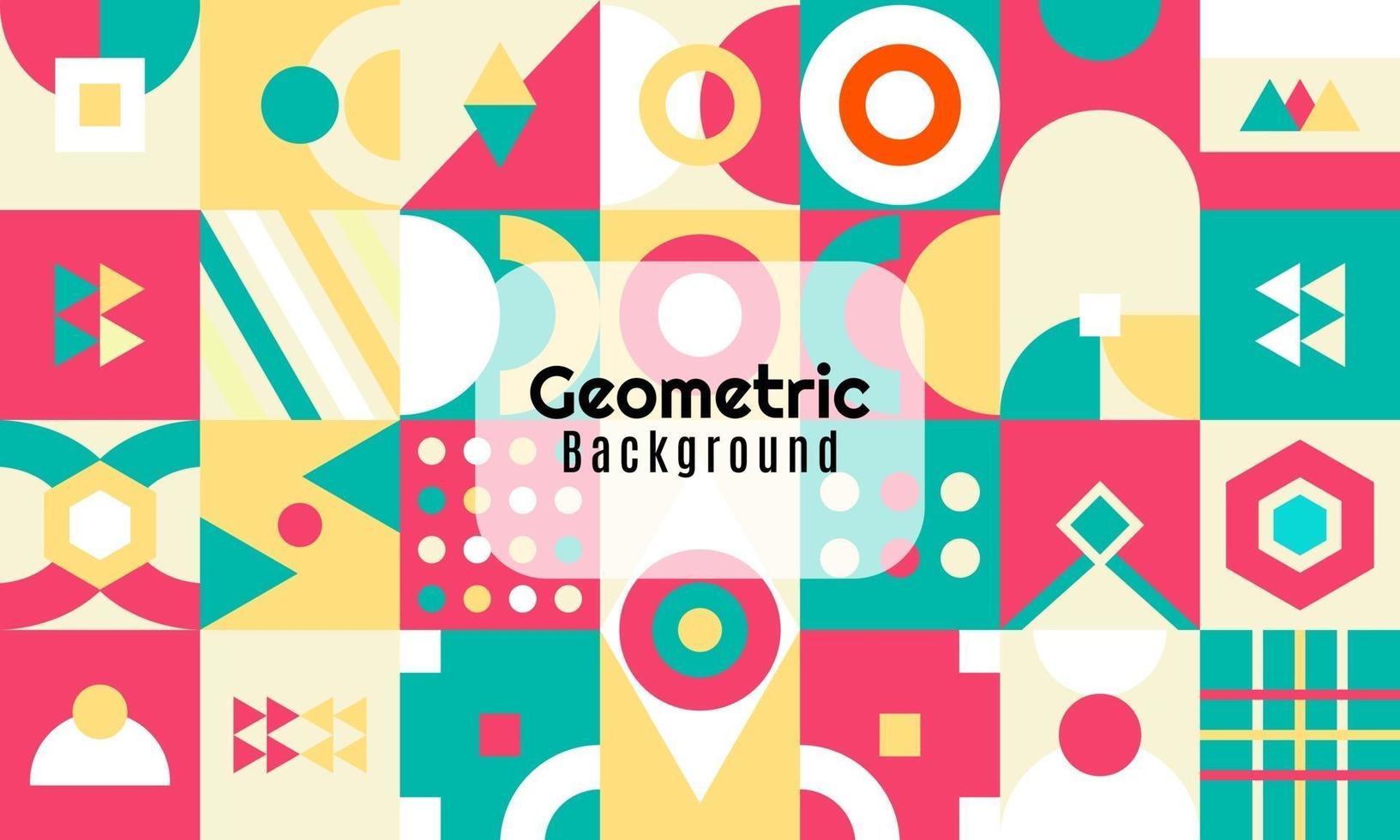 Abstract geometric background minimal design vector