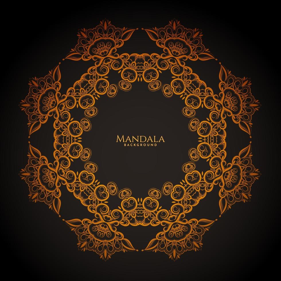 Beautiful mandala design modern  decorative luxury background vector