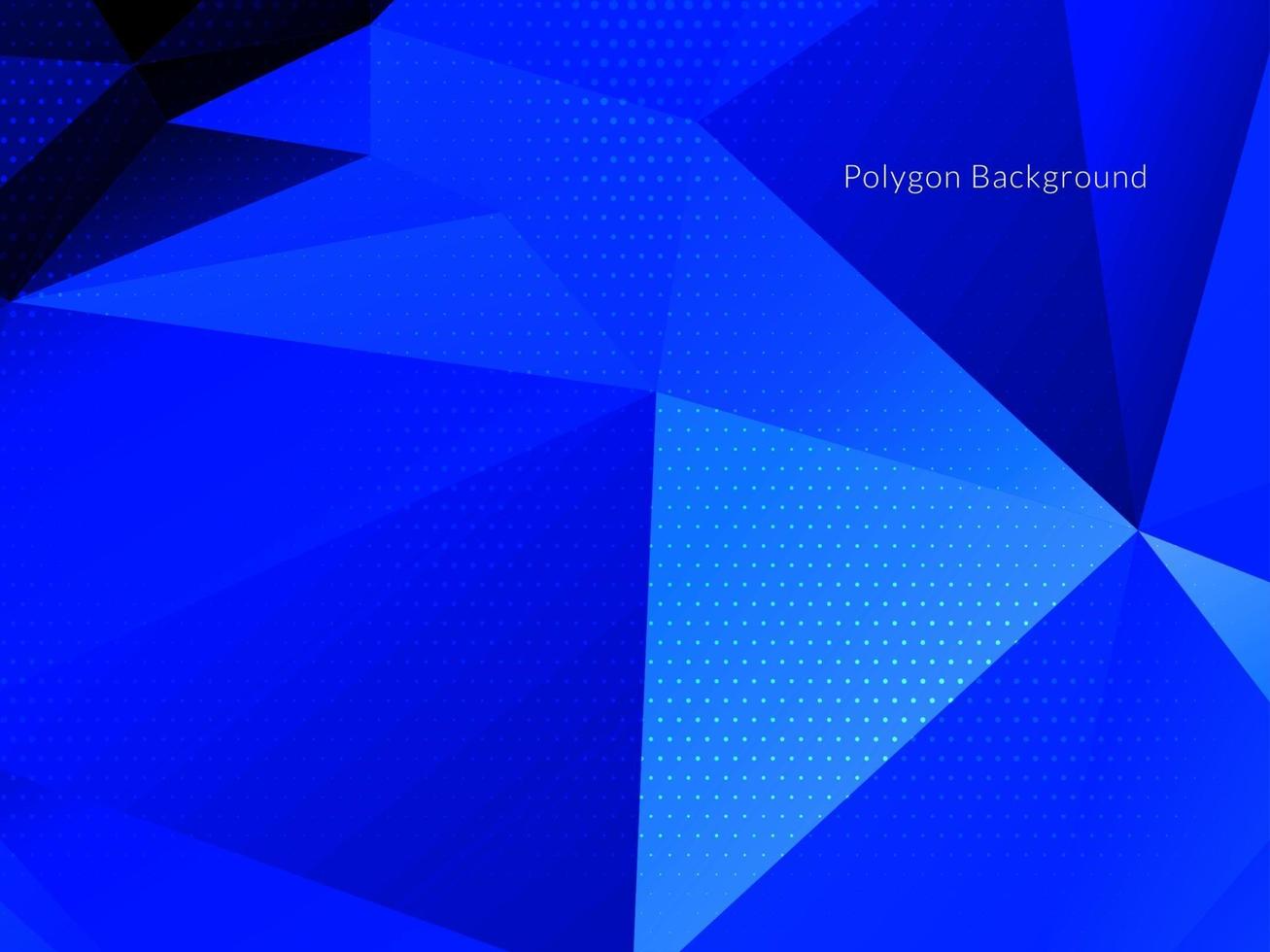 Modern colorful geometric polygon background vector