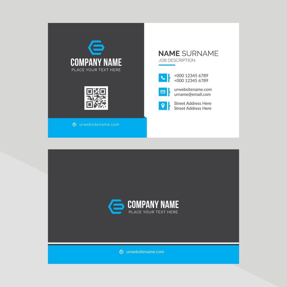 Corporate Business Card Template vector
