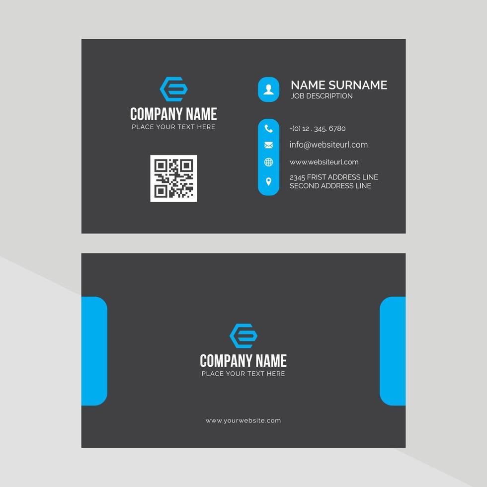 Corporate Business Card Template vector
