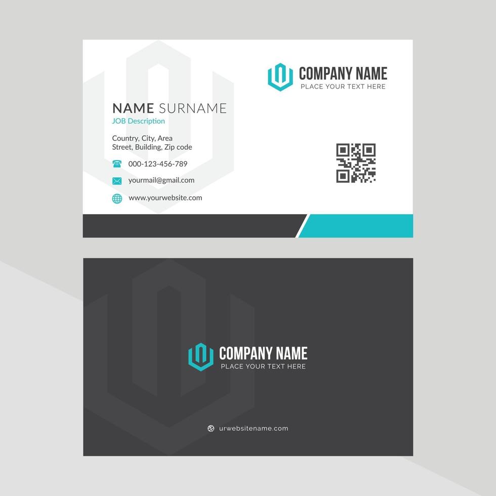 Corporate Business Card Template vector
