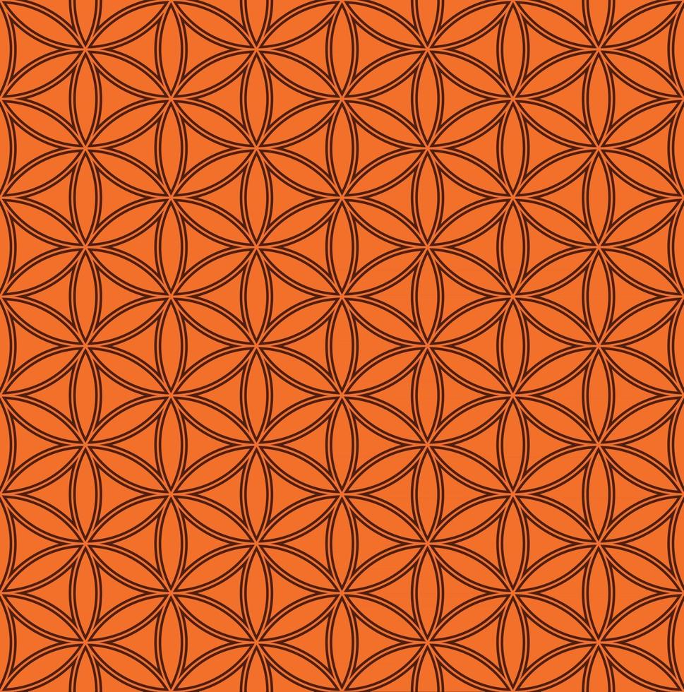 Flower of life pattern design vector
