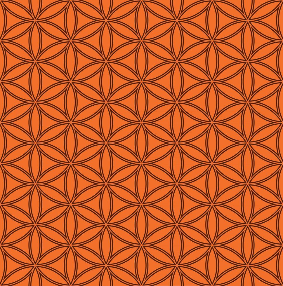 Flower of life pattern design vector