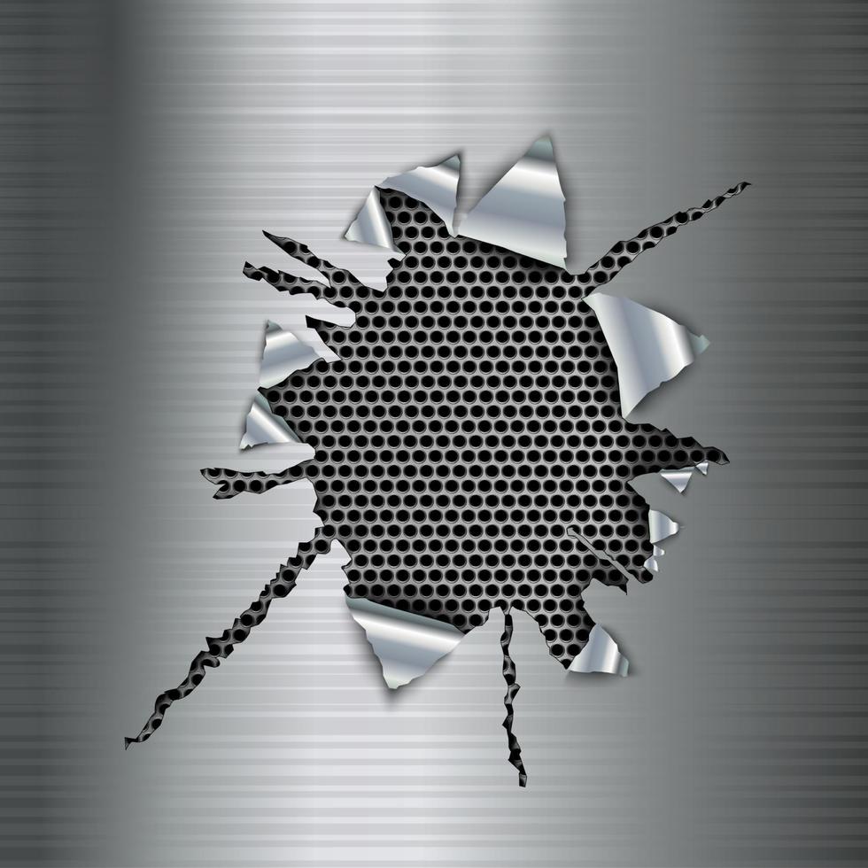 Metal Background Steel vector