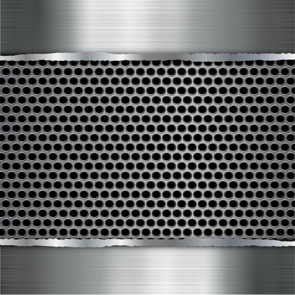 Metal Background Steel vector