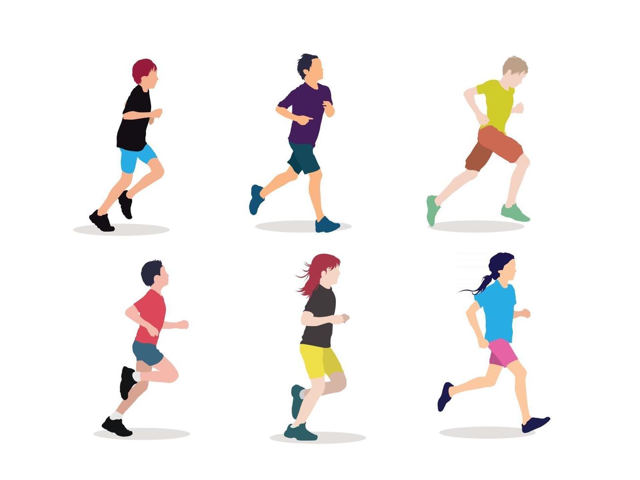 Running group set vector