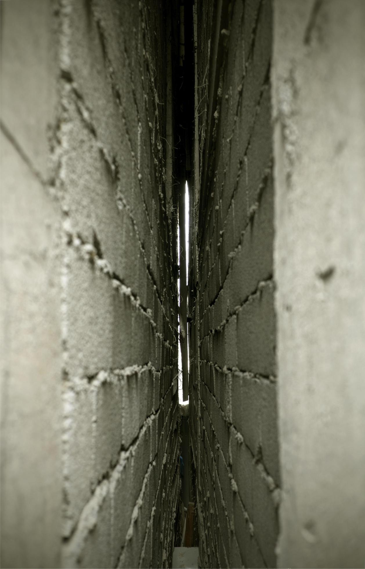 A gap between two walls 2398390 Stock Photo at Vecteezy