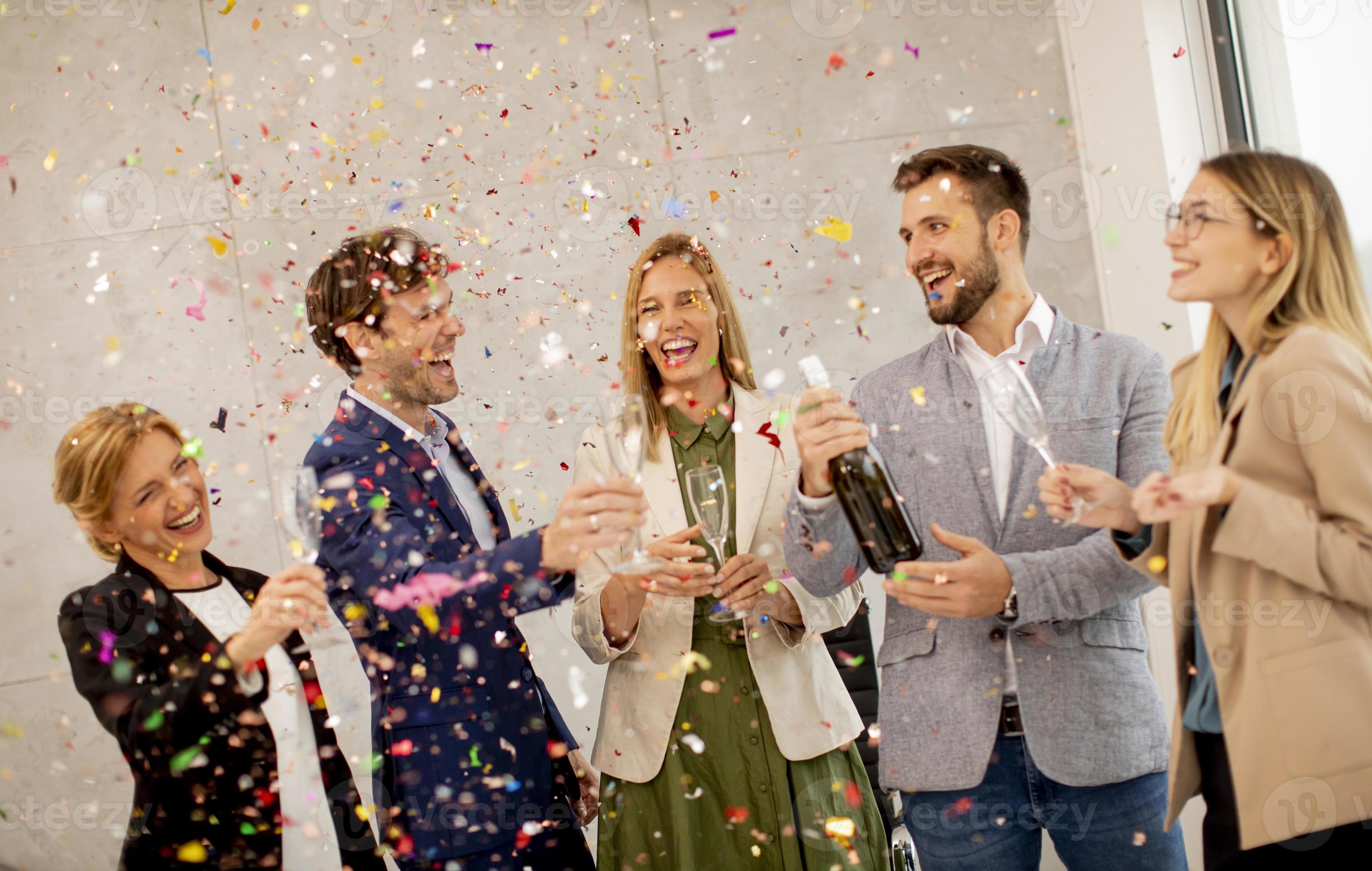 Group of people celebrating 2398603 Stock Photo at Vecteezy