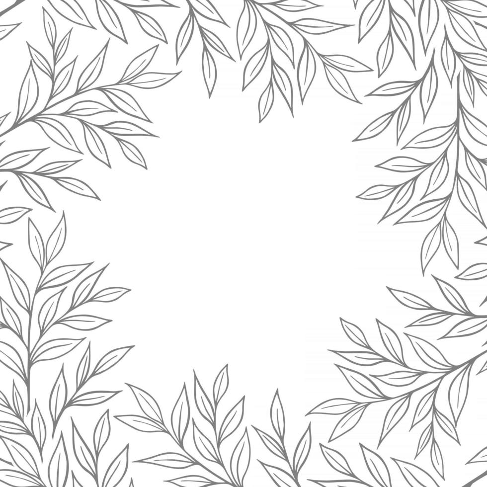 BACKGROUND WITH BRANCHES OF RUSKUS vector