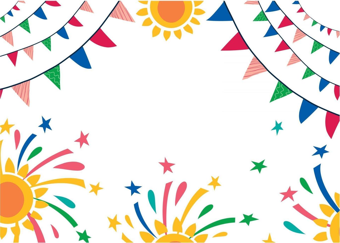 Festa Junina banner vector