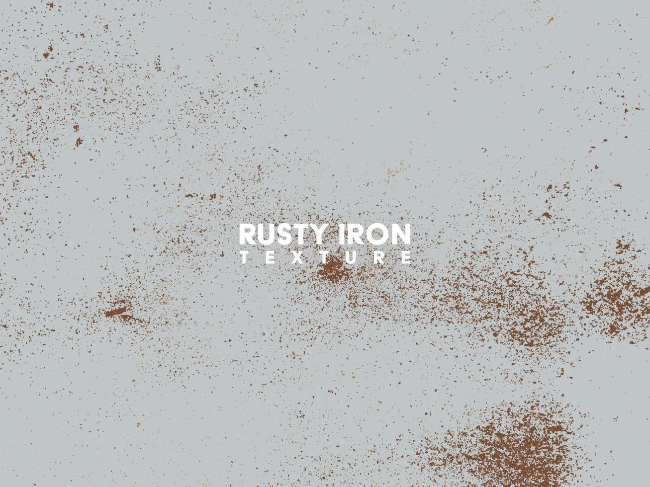 Rusty iron texture Rust and dirt overlay black and white texture vector