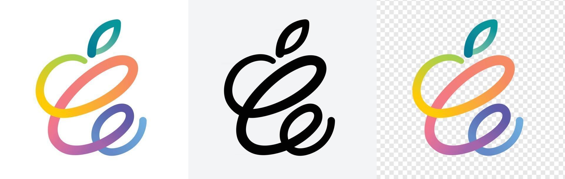 Colorful spring logo set 2399327 Vector Art at Vecteezy