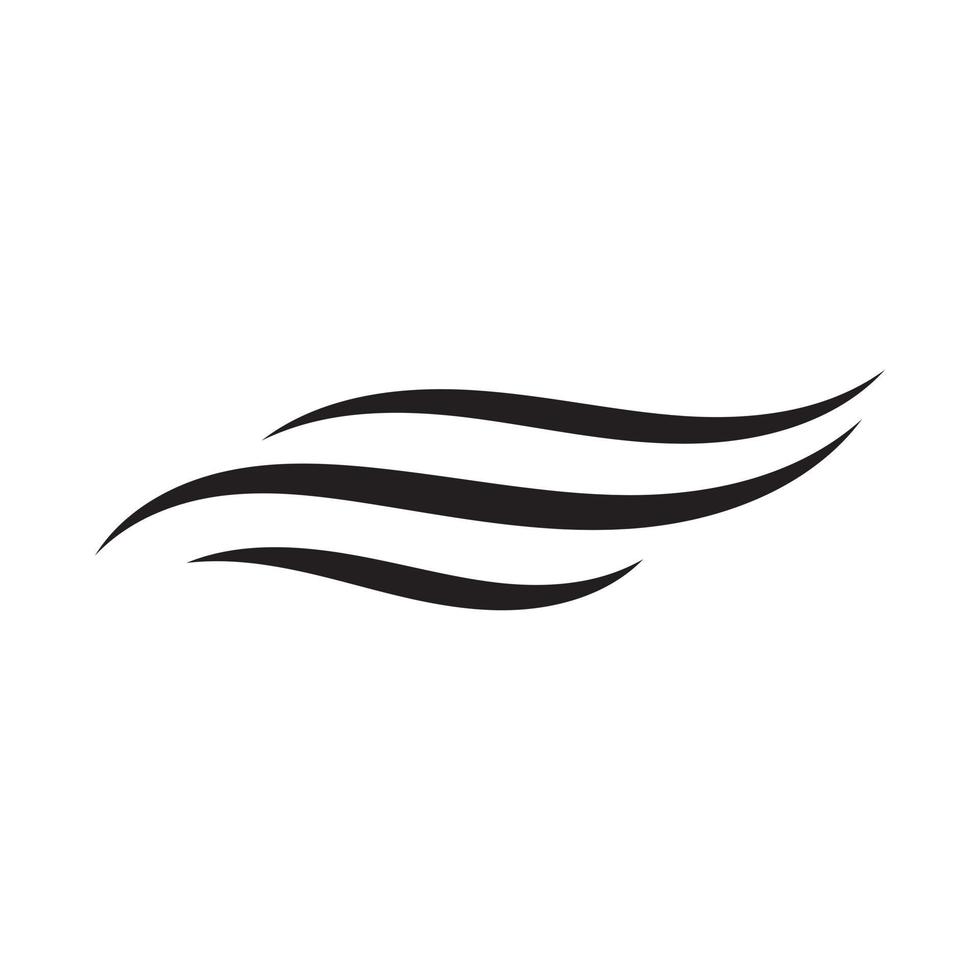 Water Wave symbol and icon Logo vector