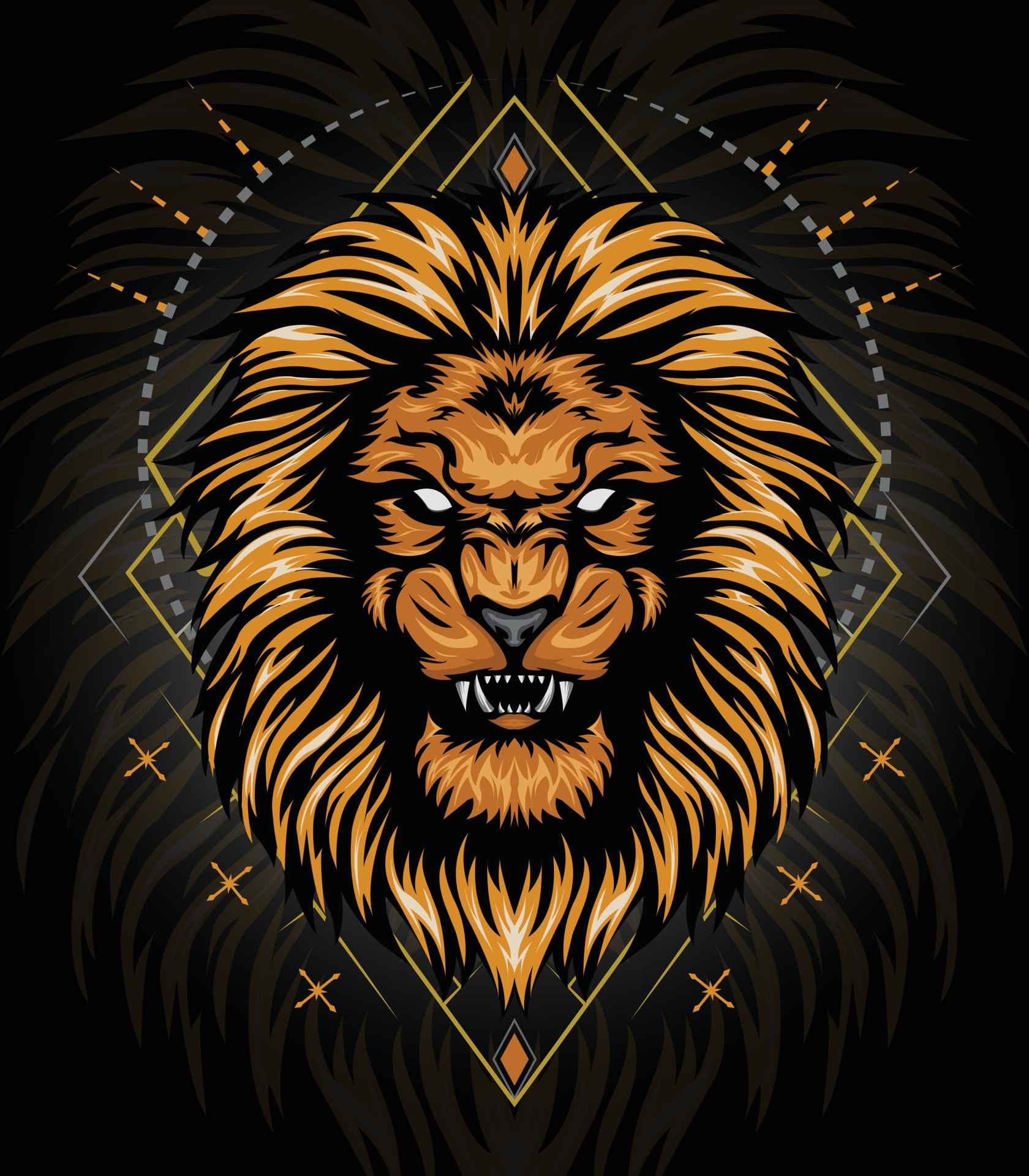 12000 Lion Background Pictures