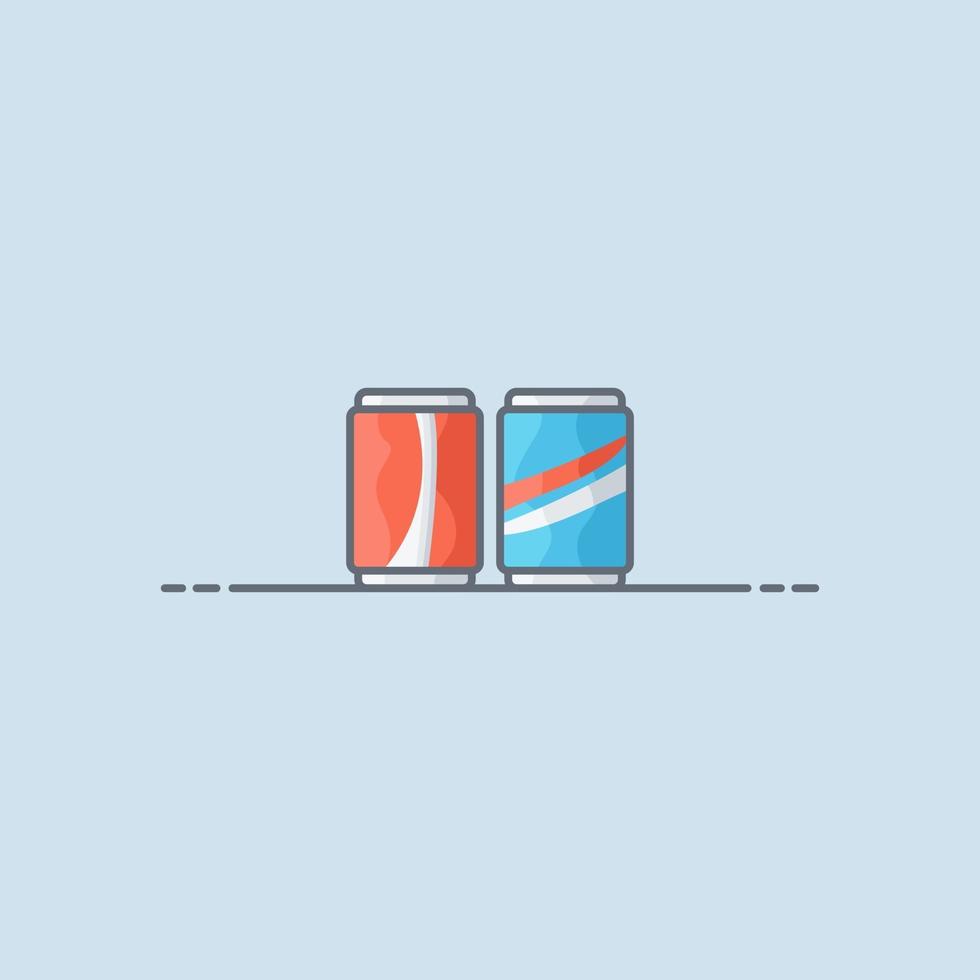 Soda vector icon illustration