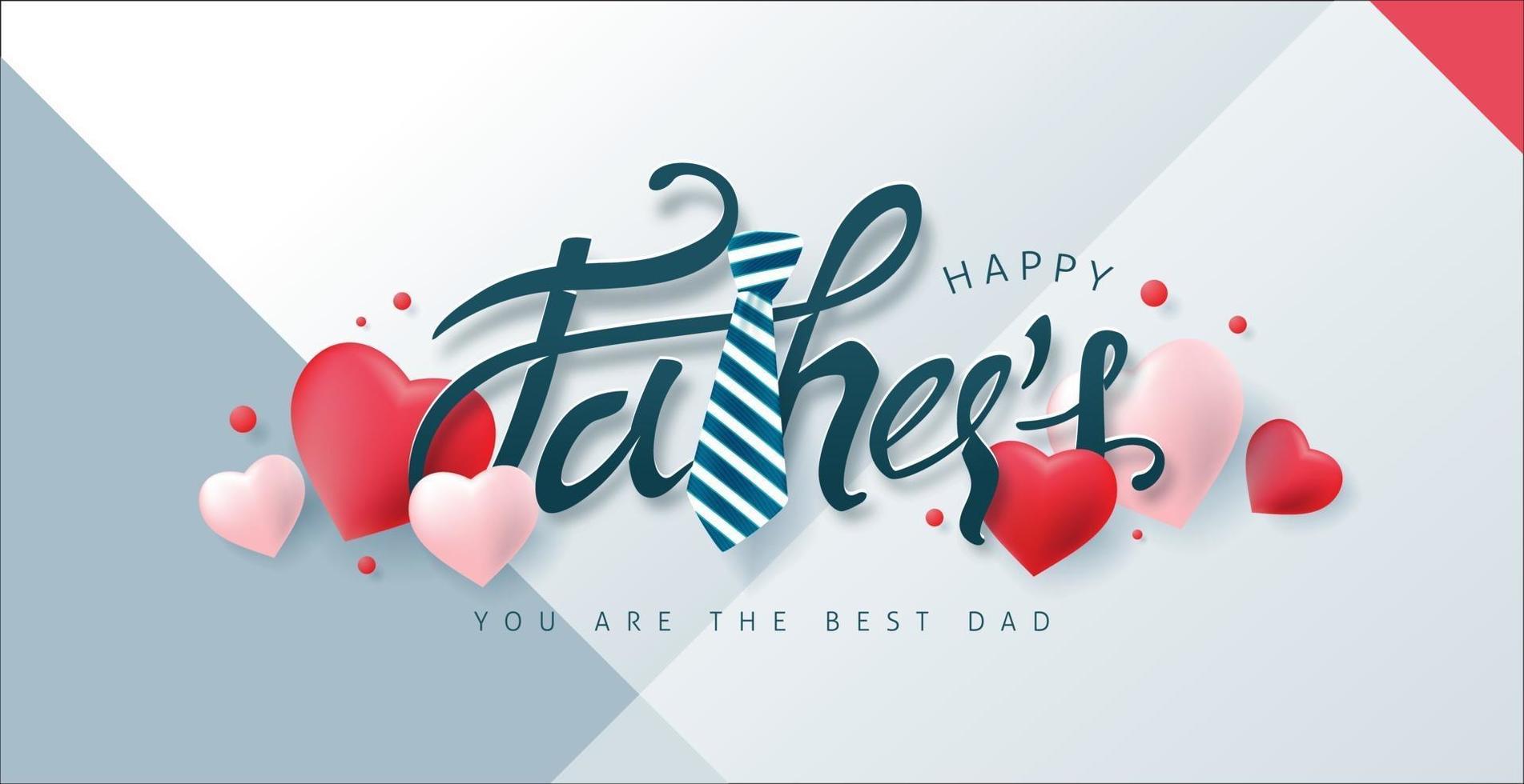 fathers day sale poster banner background vector