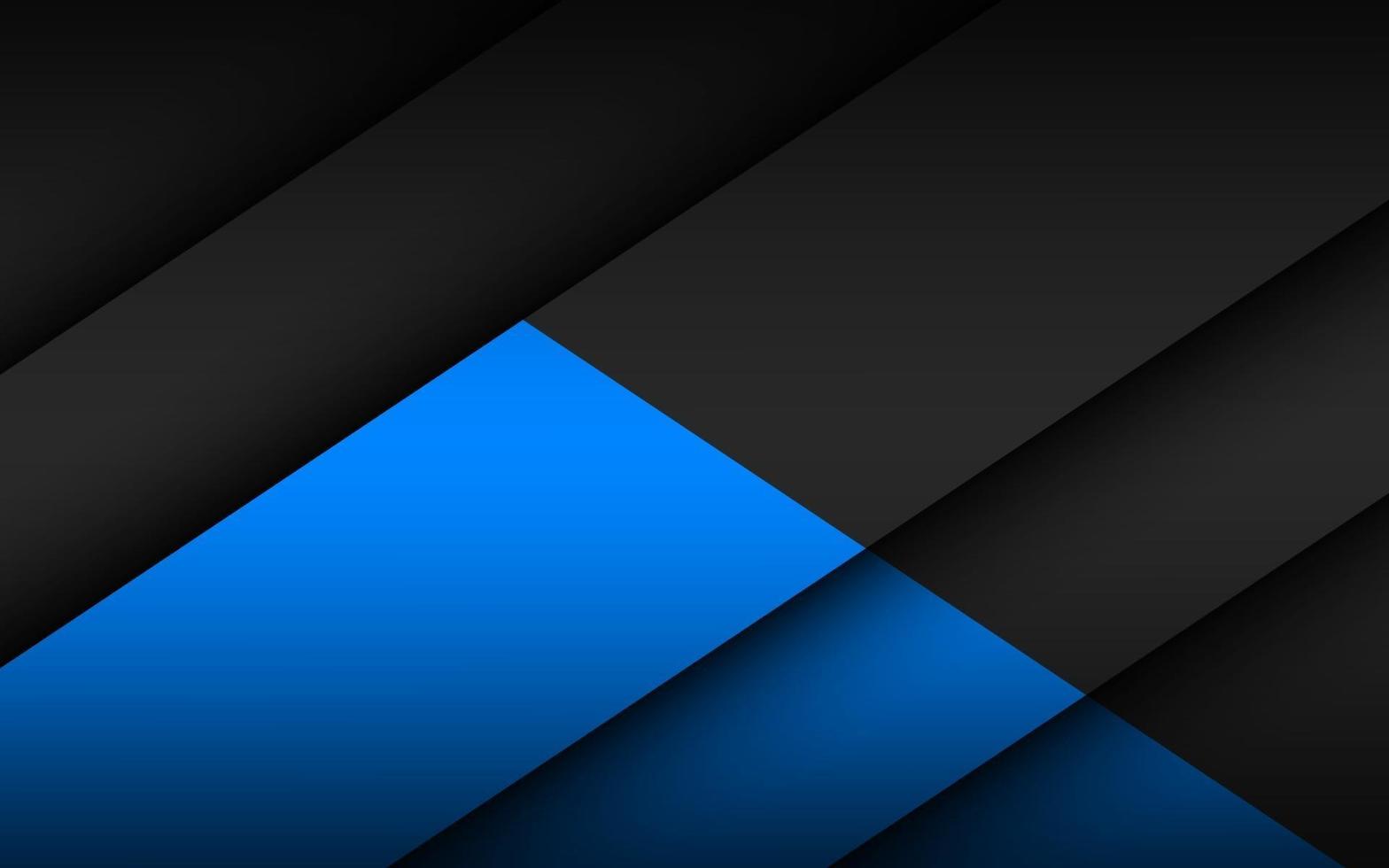 Black and blue material design background overlap layers Modern web ...