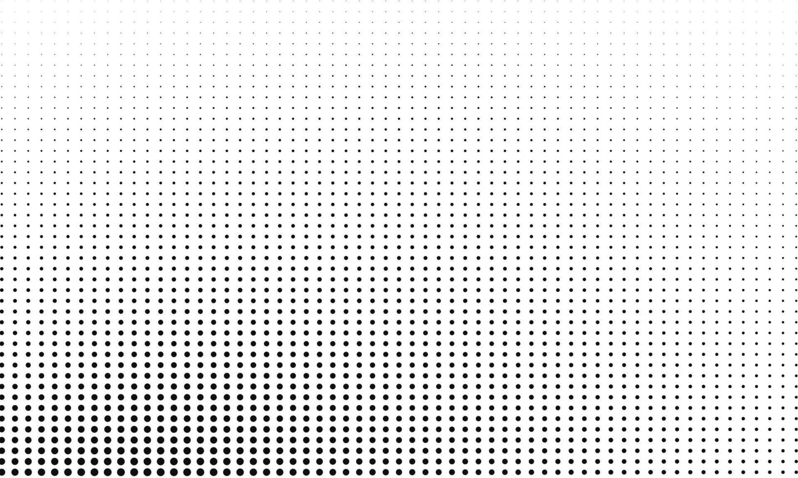 patrón de puntos pequeños en blanco y negro vector