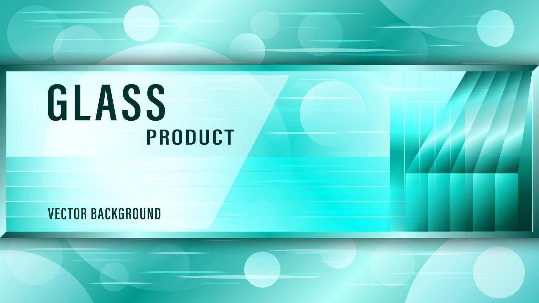 Glass plates realistic background 2402217 Vector Art at Vecteezy