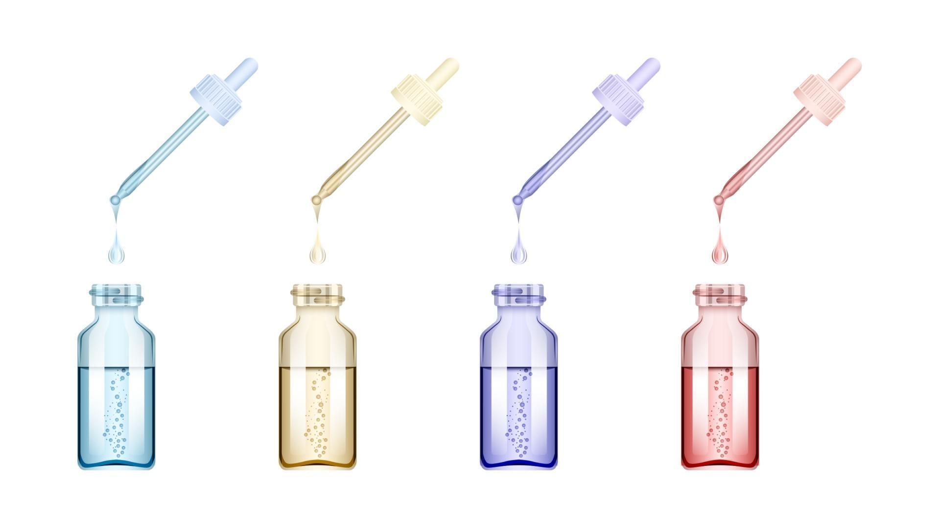 Serum bottle with pipette isolated 2402273 Vector Art at Vecteezy