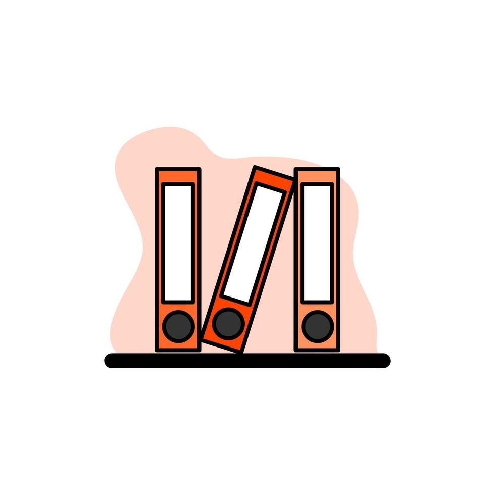 Files Concept Icon Vector Illustration Design
