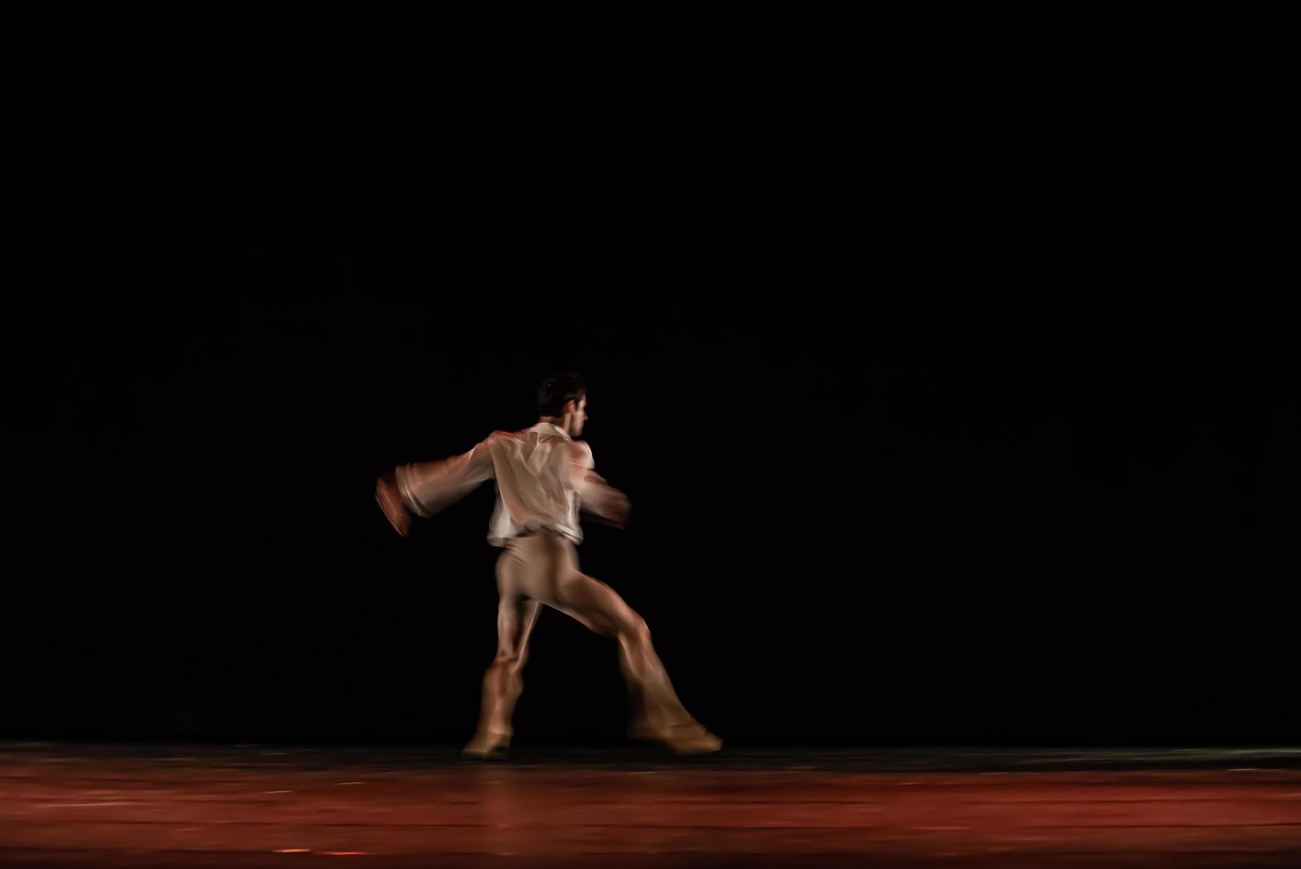 el movimiento abstracto de la danza foto