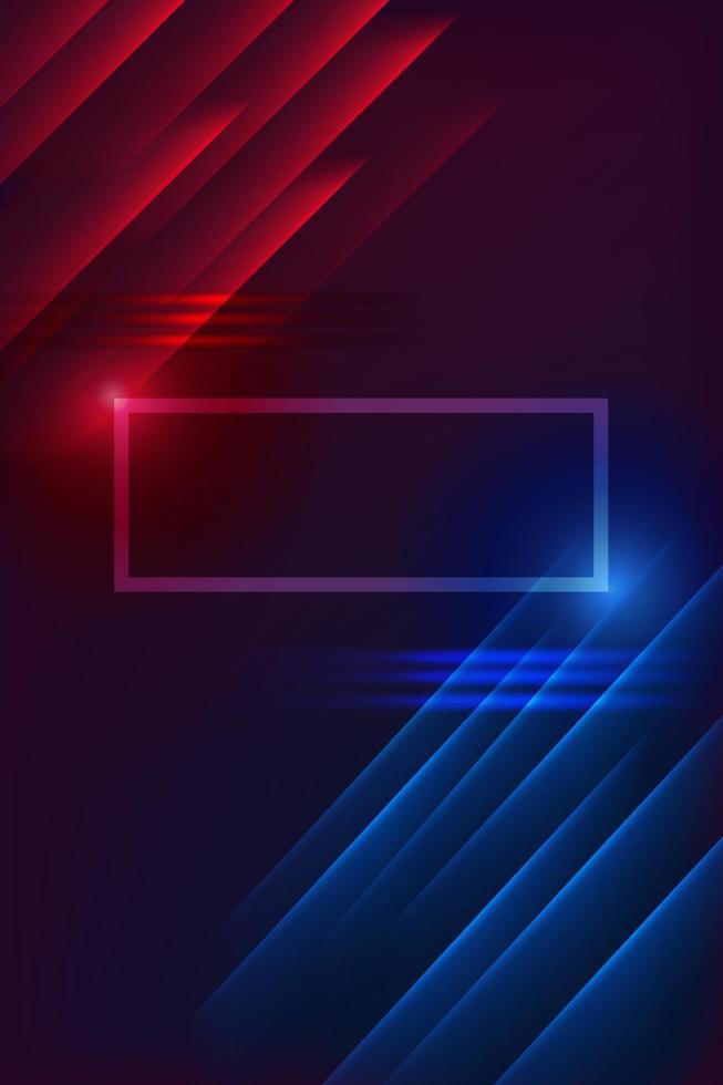 Abstract light effect template background vector