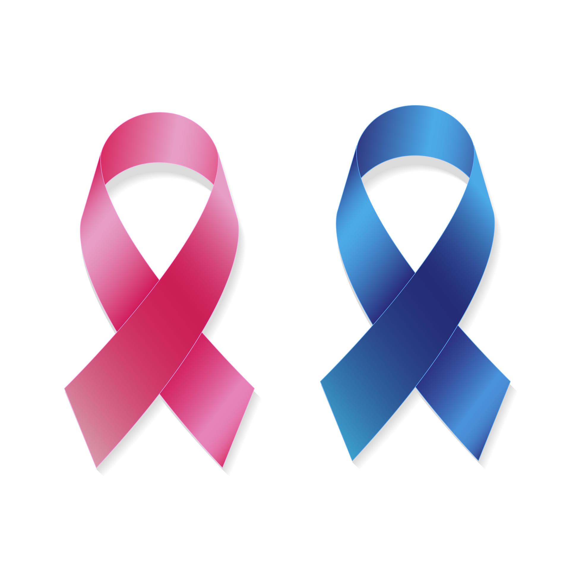 Breast And Prostate Cancer Awareness Ribbons 2404593 Vector Art at Vecteezy