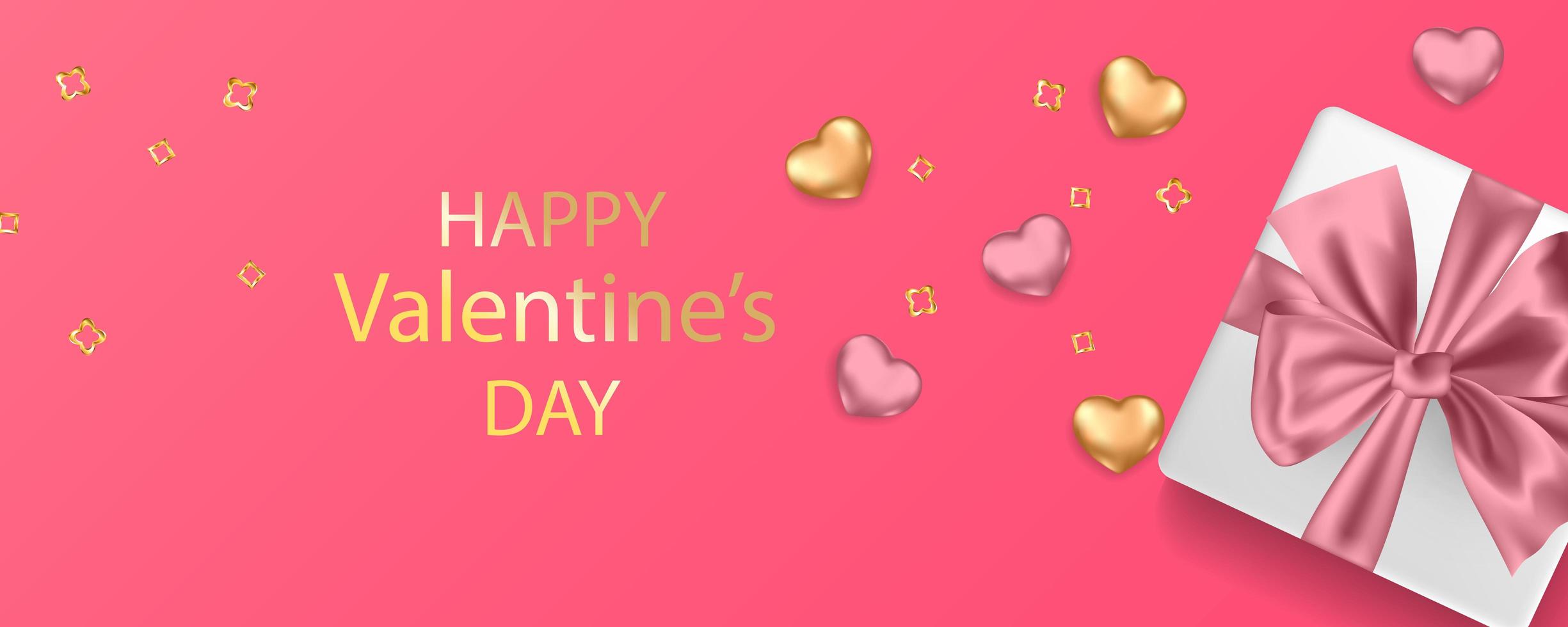 Valentines day card concept vector