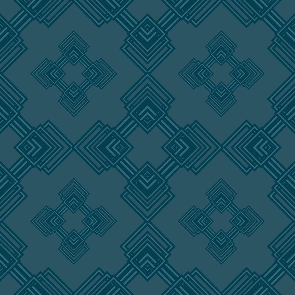 Geometric fabric abstract ethnic pattern vector