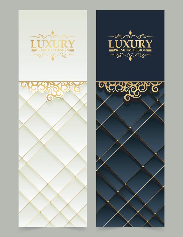 Vertical background card with mandala design vector
