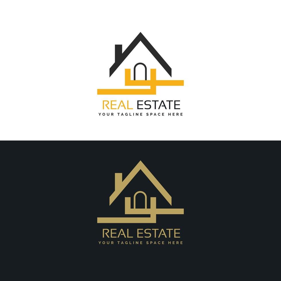 Modern and Creative Real Estate Company logo vector