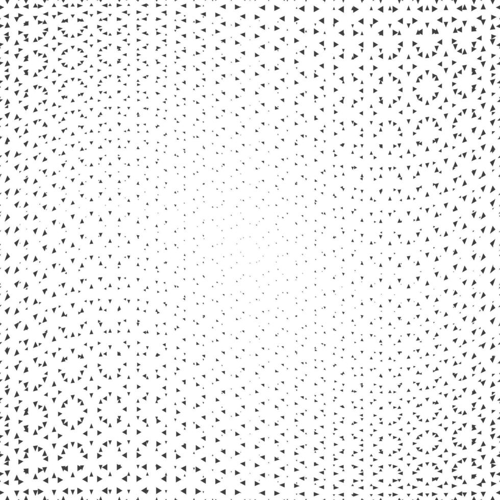 Abstract geometric graphic design print halftone triangle pattern background vector