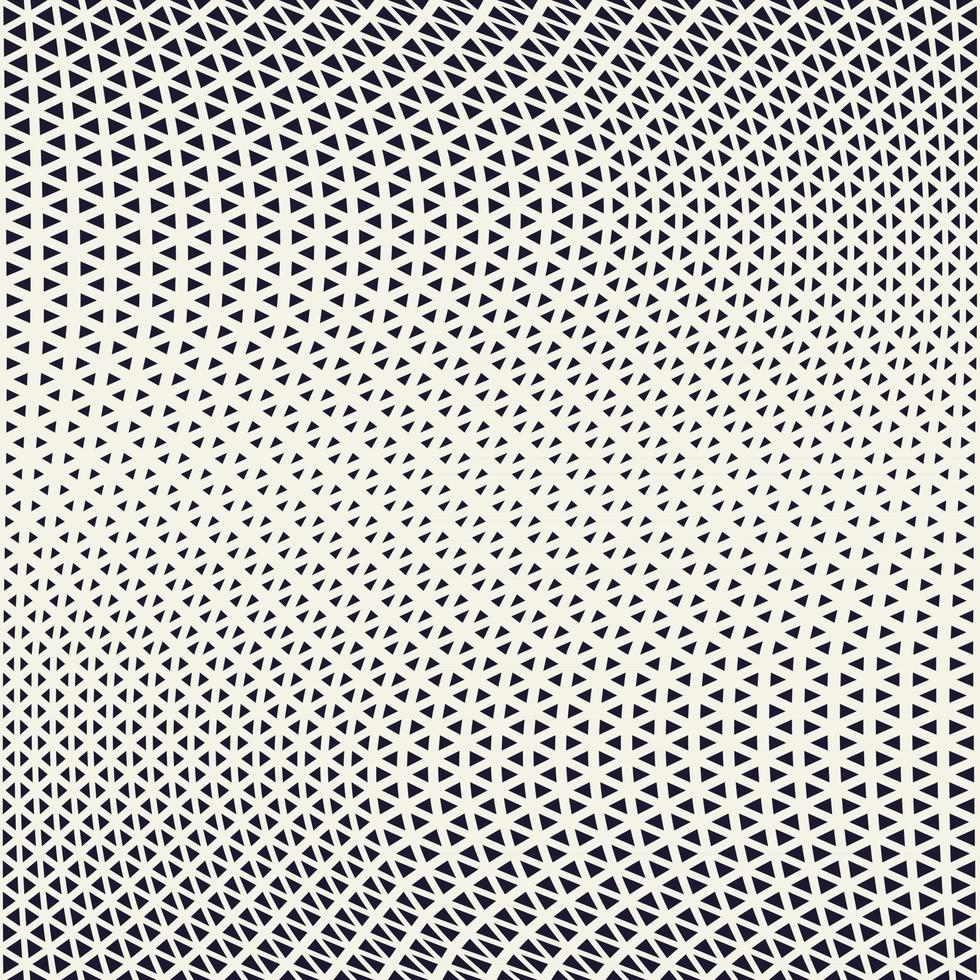 Abstract geometric graphic design print halftone triangle pattern background vector