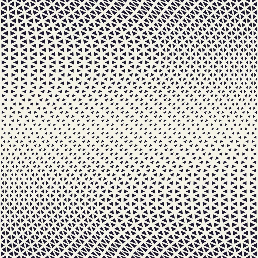 Abstract geometric graphic design print halftone triangle pattern background vector