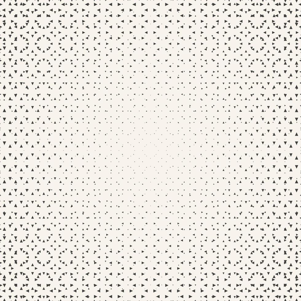 Abstract geometric gold graphic design print halftone triangle pattern background vector