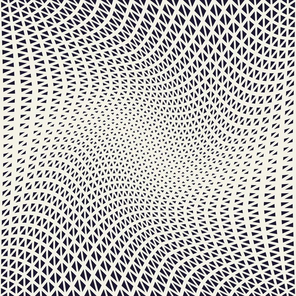 Abstract geometric graphic design print halftone triangle pattern background vector
