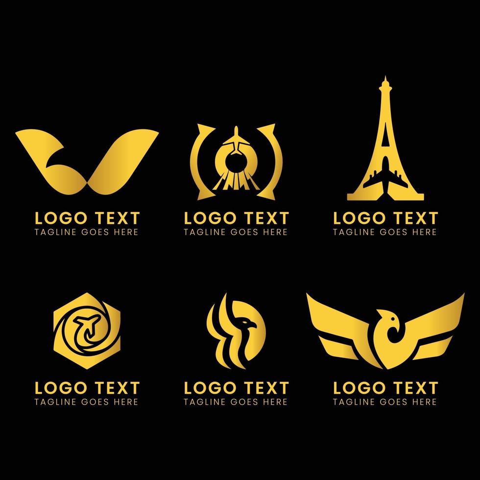 plantilla de vector de logotipo y símbolo vector gratuito