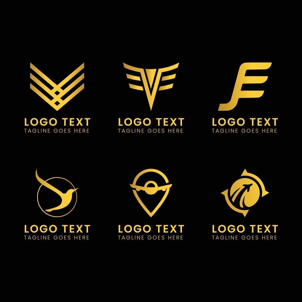 logo vector template and symbol Free Vector