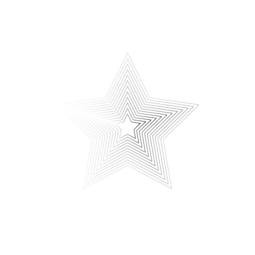 Star line pattern background vector