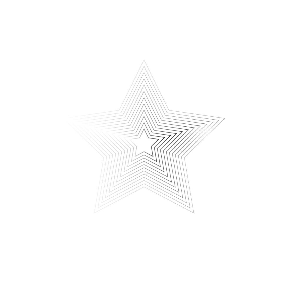 Star line pattern background vector