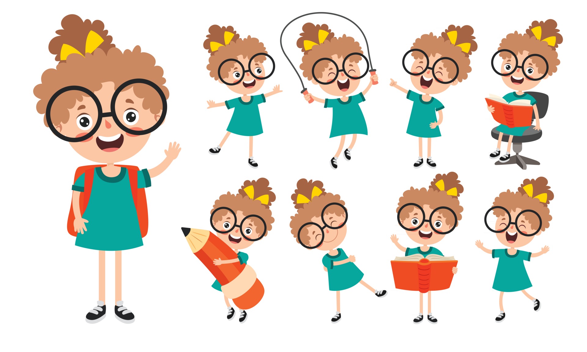 Cartoon Character Studying And Learning 2407615 Vector Art at Vecteezy Cartoon Character Studying And Learning 2407615 Vector Art at Vecteezy