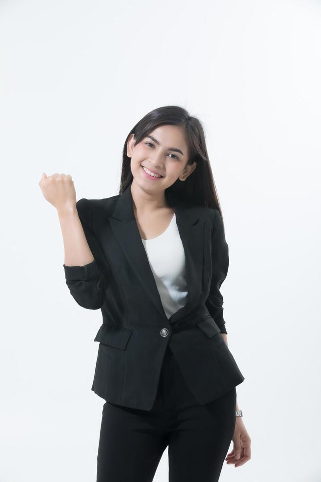 Woman in business suit photo