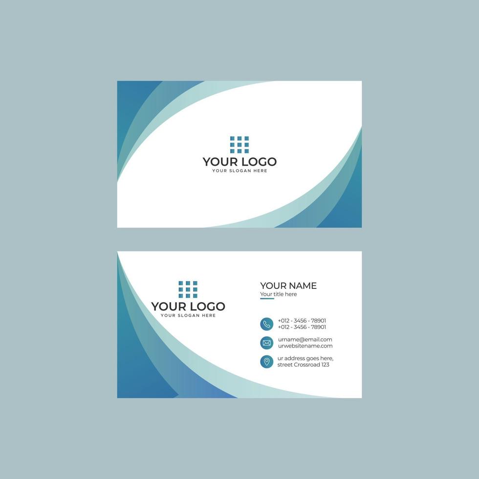 Elegant Business Card Template Vector