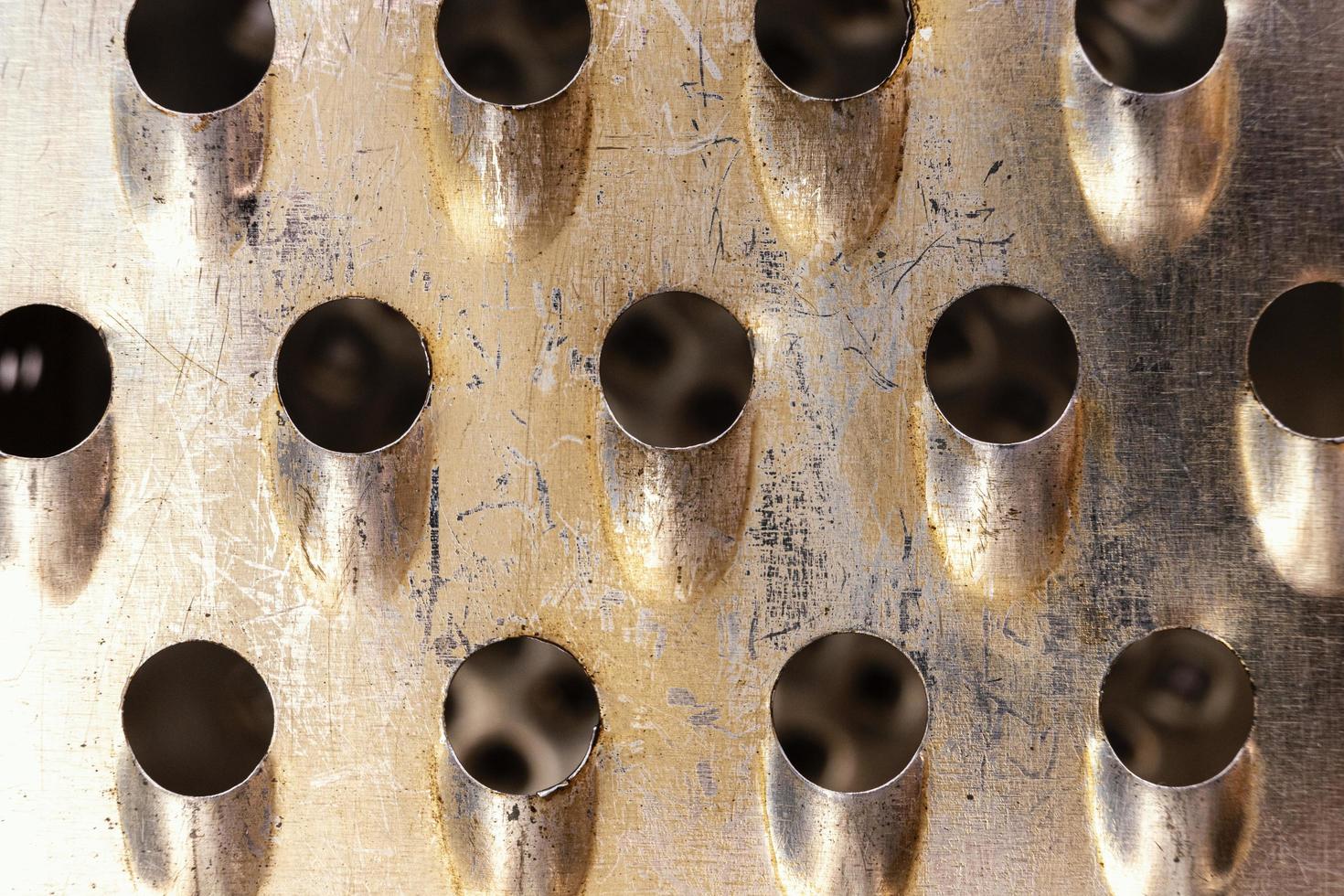Rough metallic surface texture background photo