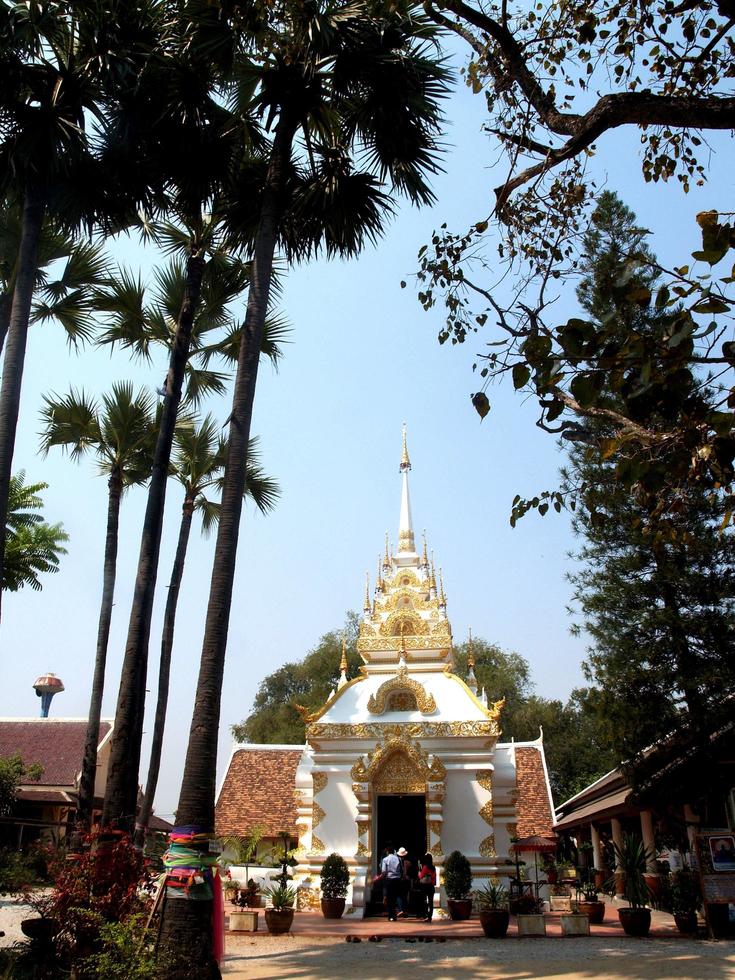 Wat Phra That Lampang Luang Temple en la provincia de Lampang, Tailandia foto